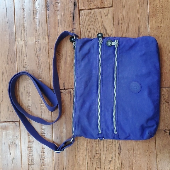 Kipling Alvar medium purple crossbody bag - Picture 1 of 10